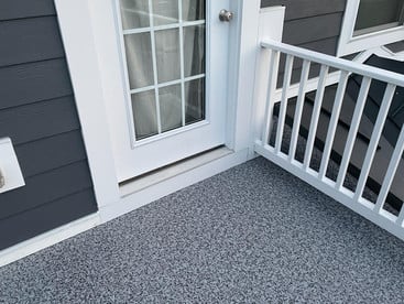 Used - OnDeck installed on a new construction's hosue's deck