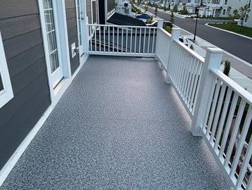 Used - OnDeck installed on a new construction's hosue's deck