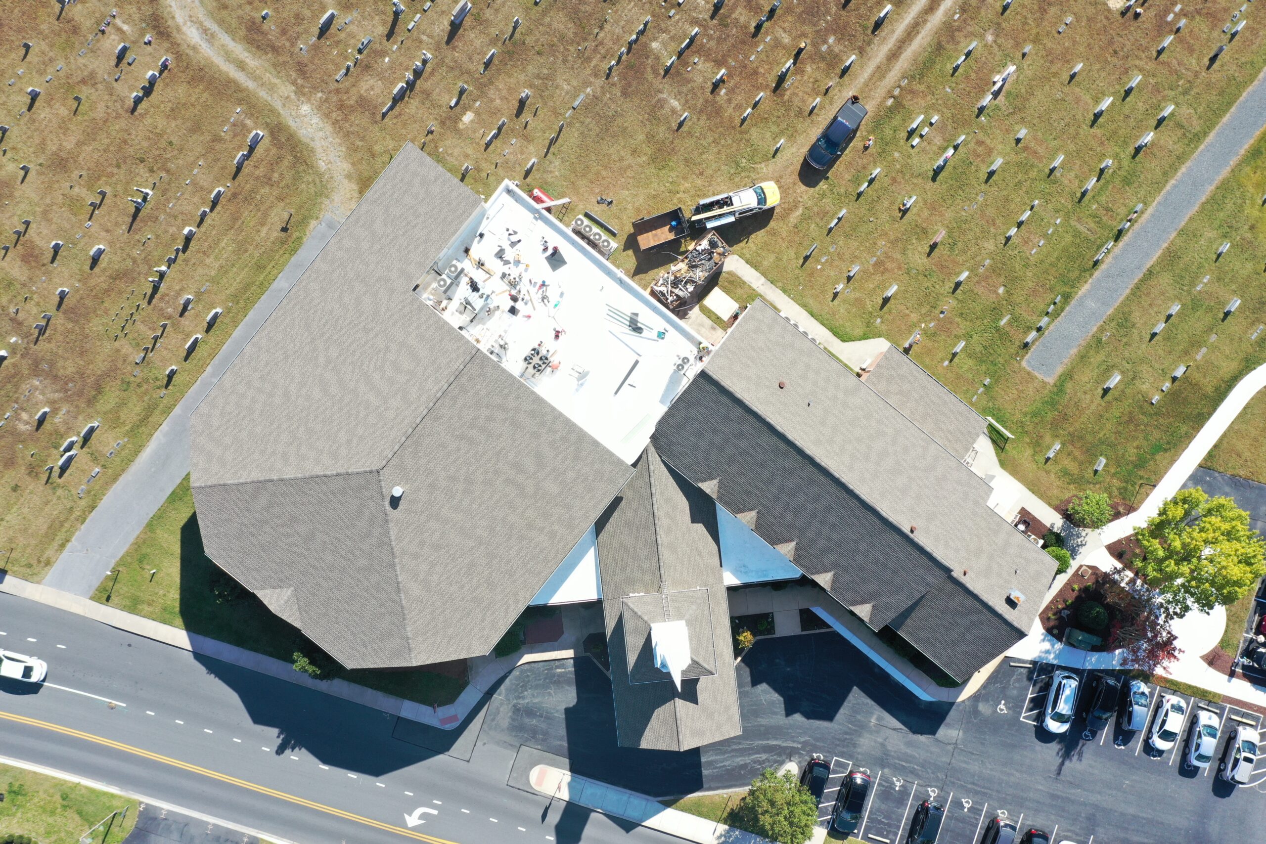 Used - Mariner's Bethel Global Methodist Church - 81 Central Ave, Ocean View, DE 19970 TPO Roof Replacement