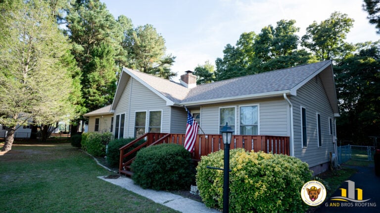 Used - G and Bros Roofing, your local roofing contractor based in Salisbury MD. 109 Clark Street, Salisbury, MD 21804 Replaced the old shingles for new GAF Timberline HDZ shingles in Salisbury MD