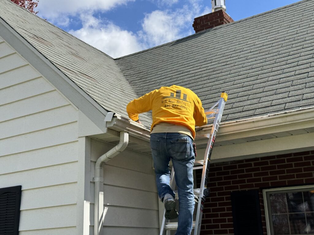 Used - View this seamless gutter repair project in Salisbury, MD by G and Bros Roofing. Our expert team fixed sagging and clogged gutters to protect the home’s foundation and roof. Serving the entire Eastern Shore of Maryland.