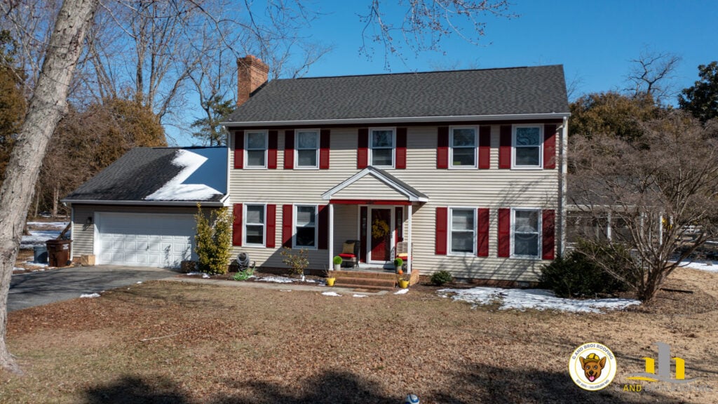 Used - GAF Timberline HDZ Appalachian Sky G and Bros Roofing