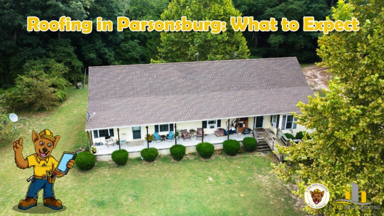 Used - G and Bros did a roof replacement on this house located in Parsonsburg Maryland, Parsonsburg MD. They installed new GAF Timberline HDZ Barkwood