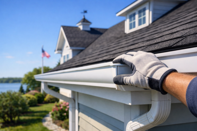 Used - Professional gutter repair Salisbury MD for spring maintenance on Eastern Shore home